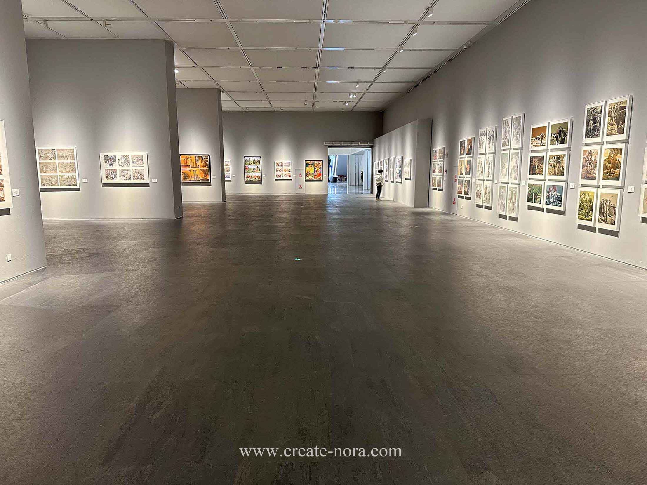 the photo of nora rubber flooring in Sichuan Art Museum 2